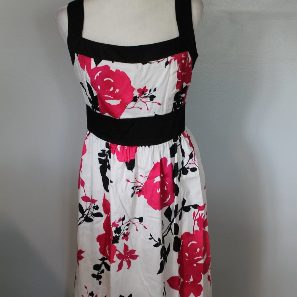 Corey P. Fit & Flare Floral Dress
